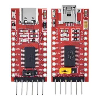 Y-1Pc USB zu TTL Mini / Typ-C FT232RL FT232 FTDI USB 3.3V 5.5V zu TTL Serieller Adapter Modul für Arduino