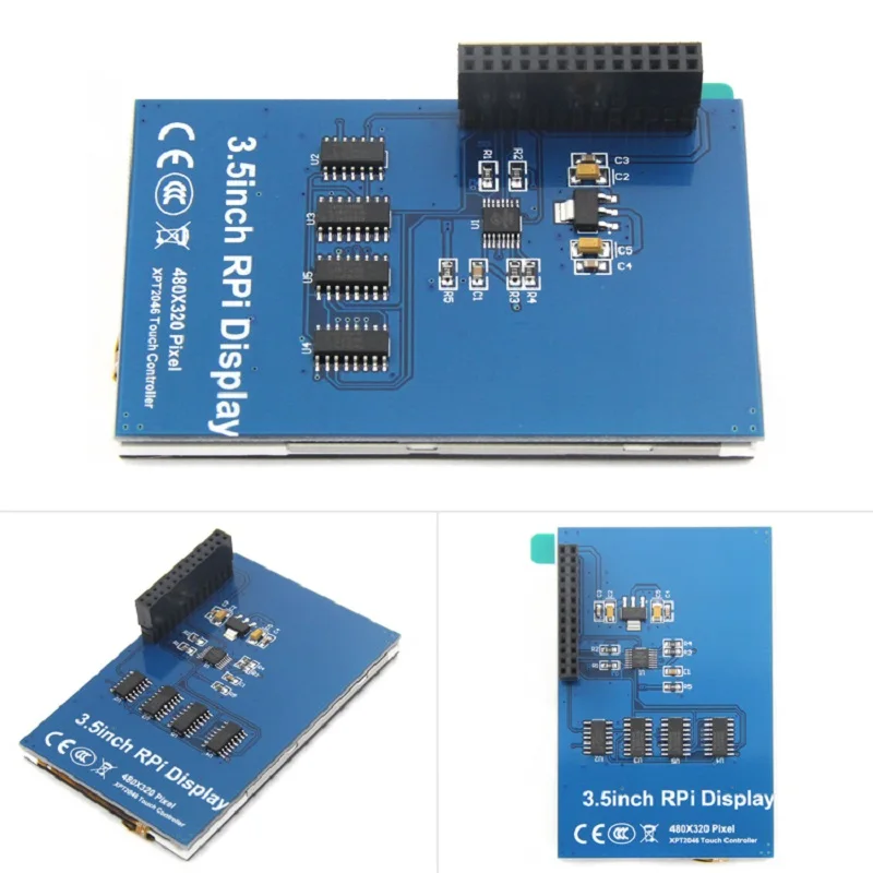 Raspberry Pi 3,5 Zoll Touchscreen 480*320 LCD SPI GPIO Display – Bild 4