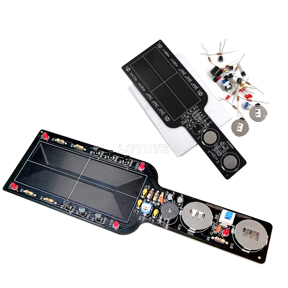 DIY Elektronische Kit Handheld Einfache Metall Detektor Elektronische Komponenten Löten Montage Schule