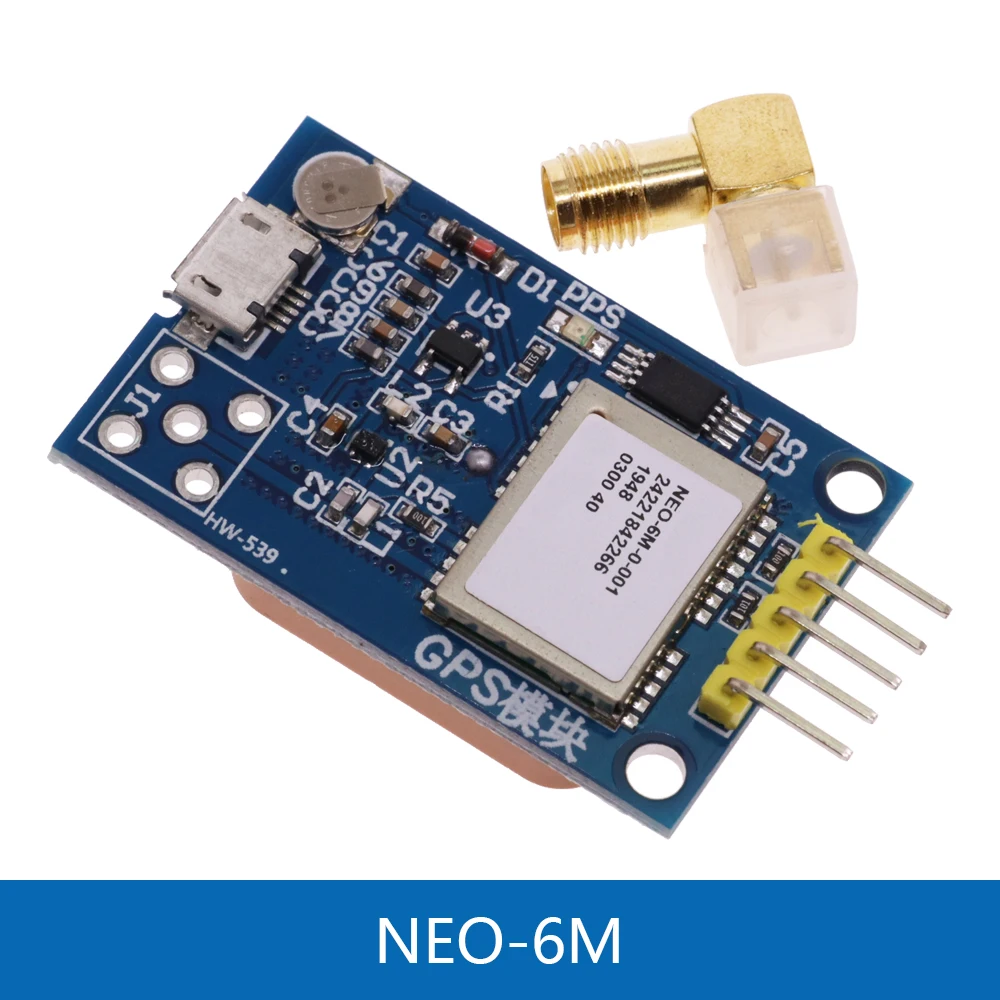 GPS Neo-6m Satellitenpositionierungsmodul Entwicklungsboard NEO-7M 7M für Arduino STM32 C51 51 MCU