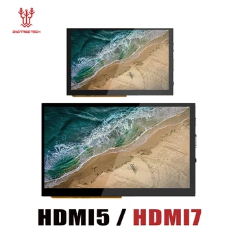 BIGTREETECH HDMI7 HDMI5 Touchscreen 7'' 1024x600 HDMI IPS Display Kapazitiv für Raspberry Pi4 Mini PC Monitor