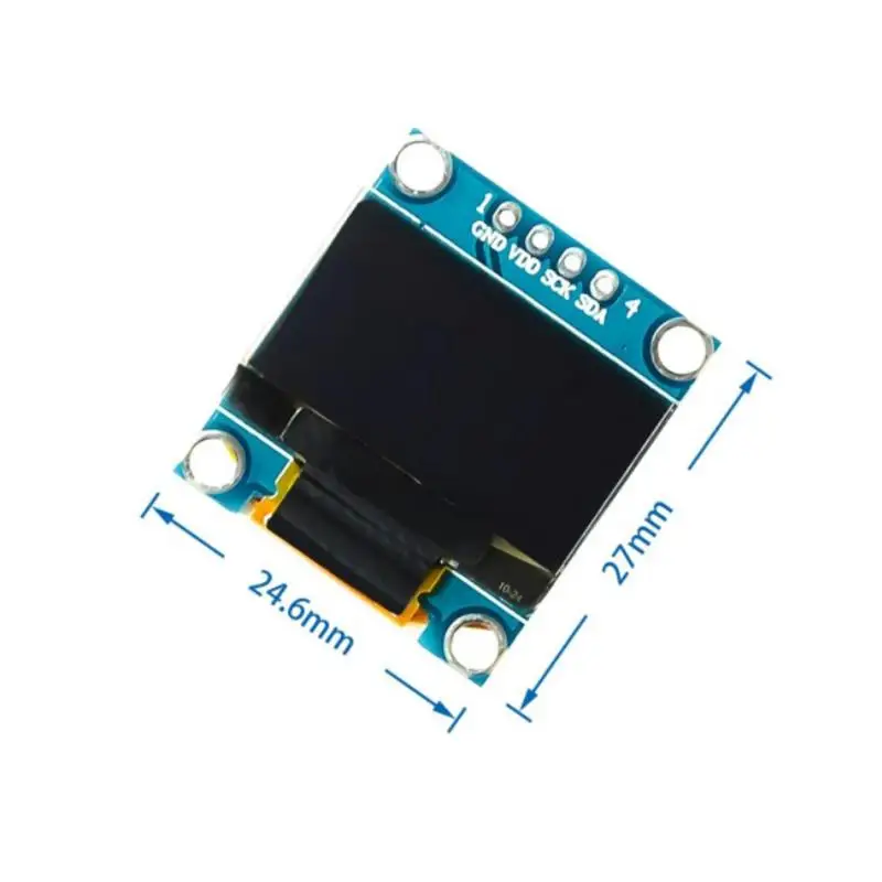 2026 NEU 0,96 Zoll SSD1306 OLED-Displaymodul 128x64 I2C IIC Weißer – Bild 6