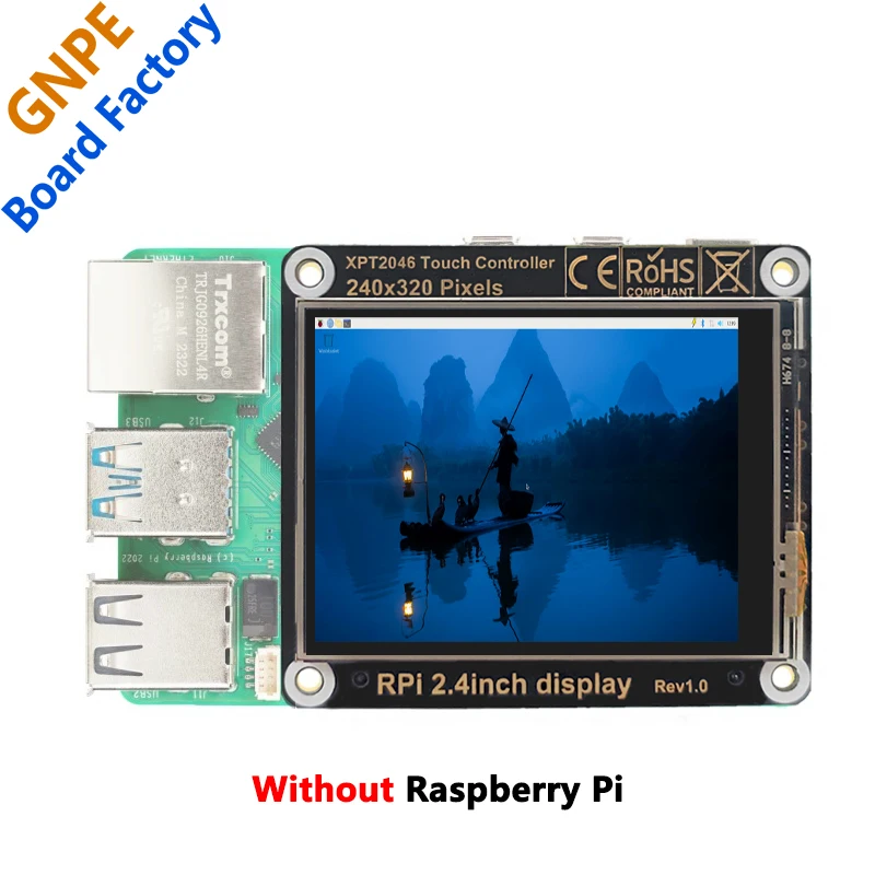 Raspberry Pi 2,4 Zoll IPS LCD Display Touchscreen Onboard Lautsprecher – Bild 2