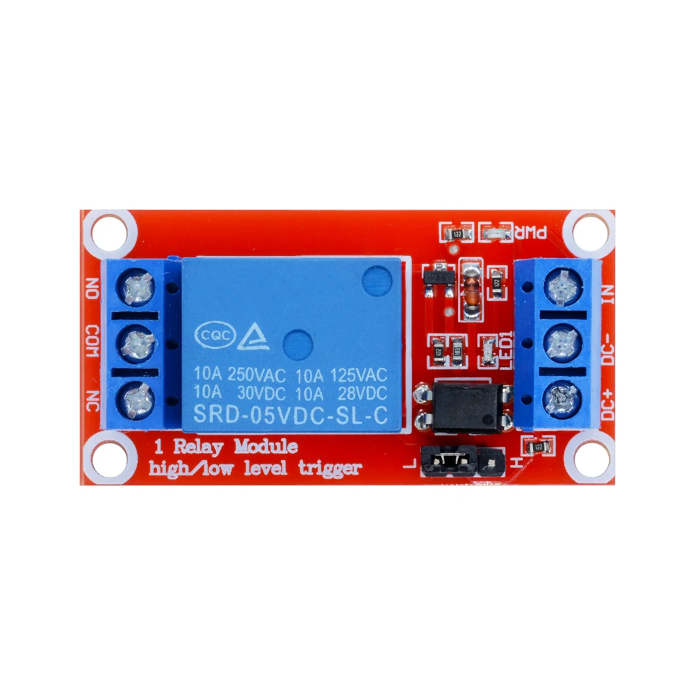 1 Kanal 5 V 9 V 12 V 24 V Relaismodul Board Shield mit Optokoppler 12 V Relaismodul unterstützt High