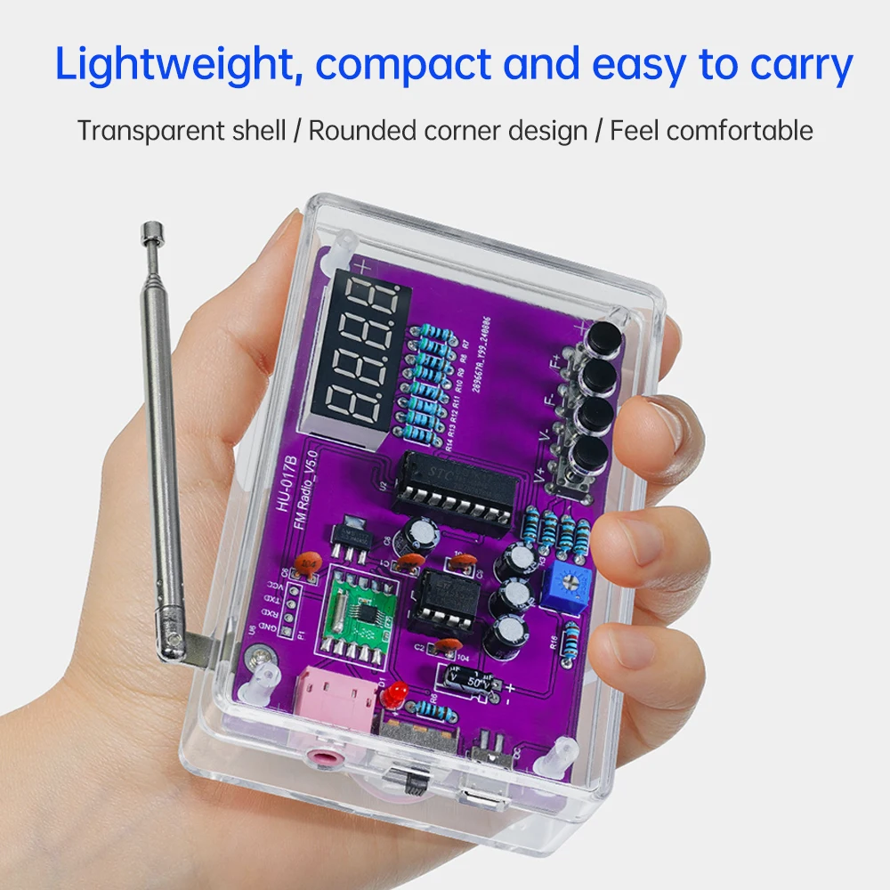 DIY FM Radio Elektronische Kit 87-108 MHz Einstellbare Frequenz – Bild 3