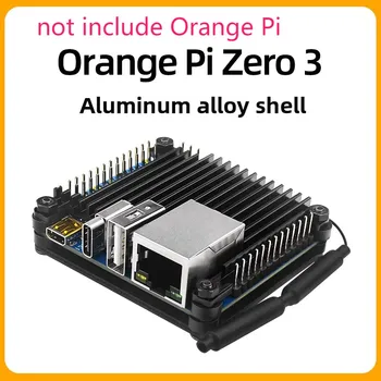 Orange Pi Zero 3 Aluminiumgehäuse Metall Passives Kühlgehäuse Silikon-Kühlkörper für OPI Zero 3 1 2 4 GB Board