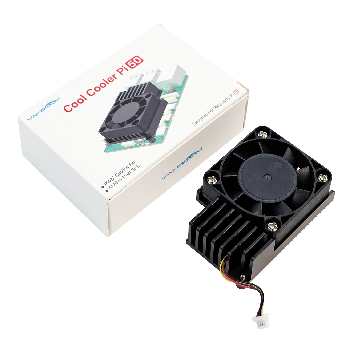 Yahboom selbst gestalteter aktiver Kühler für Raspberry Pi 5 – Bild 5