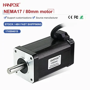 NEMA17 17HS9401 Schrittmotor 4,5 V 2,5 A zweiphasig vieradrig 3D-Druck Zubehör Motor Hersteller Direktvertrieb