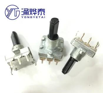 YYT 5PCS EC16 Drehgeber 24 Anzahl der Positionierung 24 Impulslänge 20MM Achse Digitales Drehpotentiometer