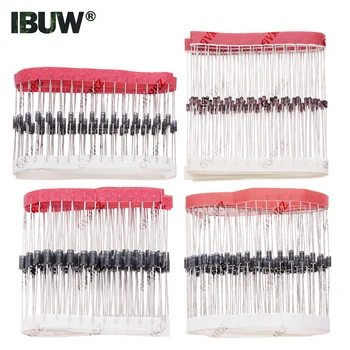 1N-Serie Gleichrichter/Schottky-Dioden-Sortiment, gekapselte Dioden 1N4001 1N4007 45mil 1N4937 1N5399
