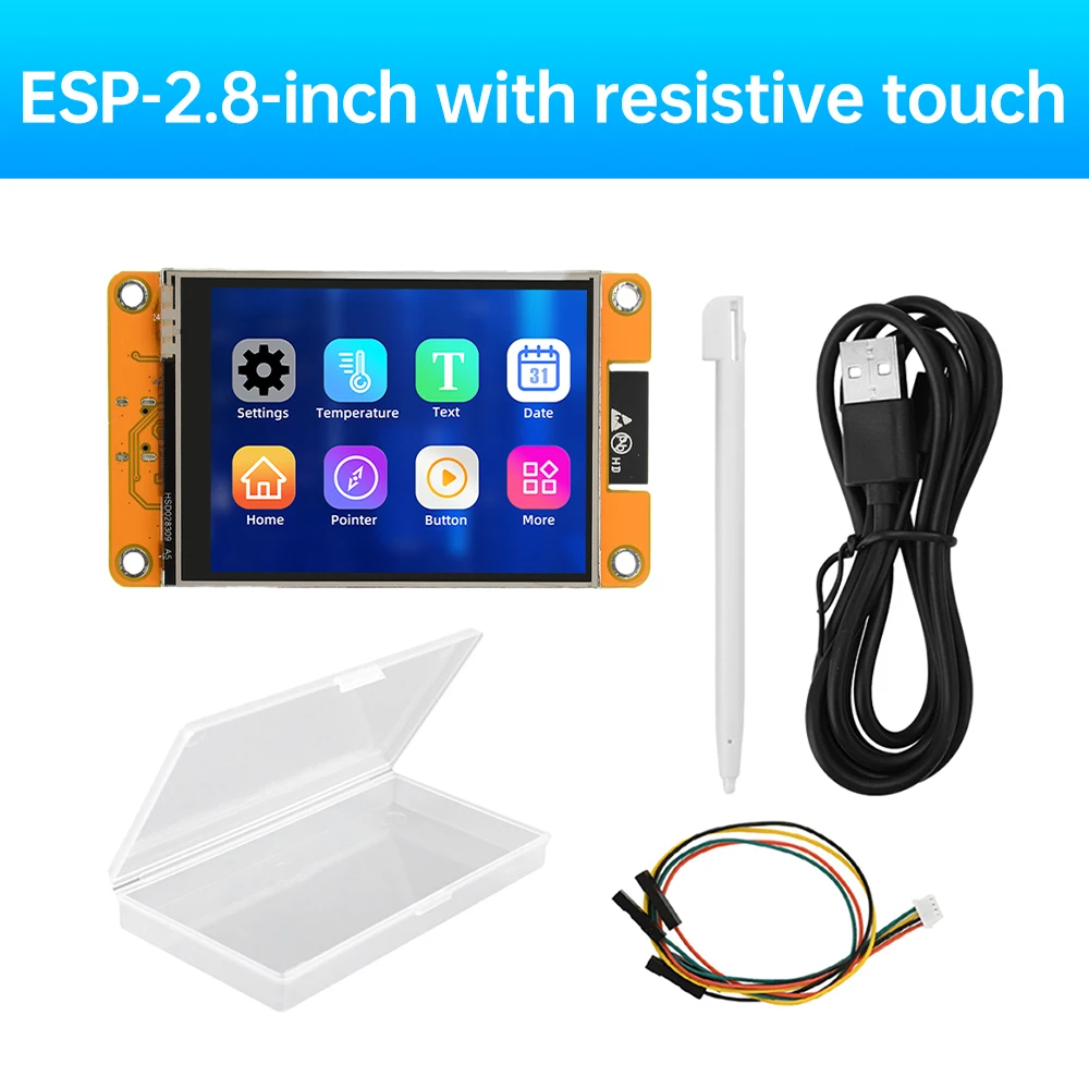 ESP32 LVGL WIFI Bluetooth Entwicklungsboard 2,8/3,2/3,5/4 Zoll 240*320 Smart Display Touchscreen LCD TFT Modul