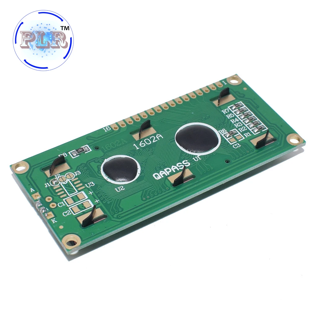 LCD1602 1602 LCD Modul Blau Gelb Grün Bildschirm 16x2 Charakter PLR – Bild 4