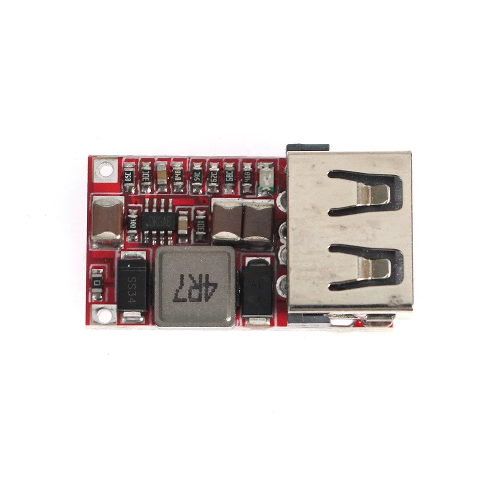 Netzteilmodul 6V-24V 6V-20V auf 5V 3A USB-Lademodul DC Buck Step Down – Bild 2