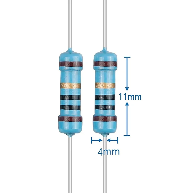 1 W 1 % Widerstands-Sortiment-Set, 35 Werte, 350 Stück 1 Watt – Bild 3