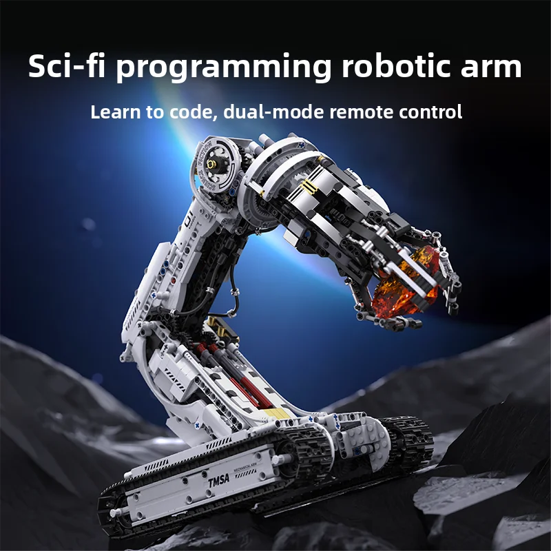 STEM Sci-Fi Programmierbarer Roboterarm Baukasten (1512 Stück) – Bild 2
