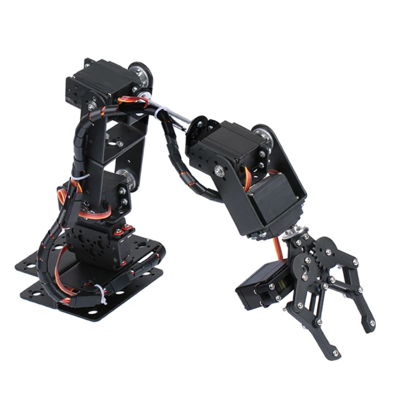 Roboterarm-Kit, 6 DOF, programmierbarer Roboterarm, DIY-Kit für Arduino, Open-Source-Code und Tutorial