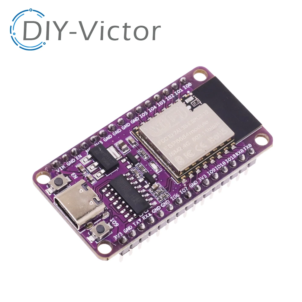 Nodemcu ESP32-C2 esp8684 entwicklungs board TYPE-C usb ESPC2-12 devkit – Bild 4