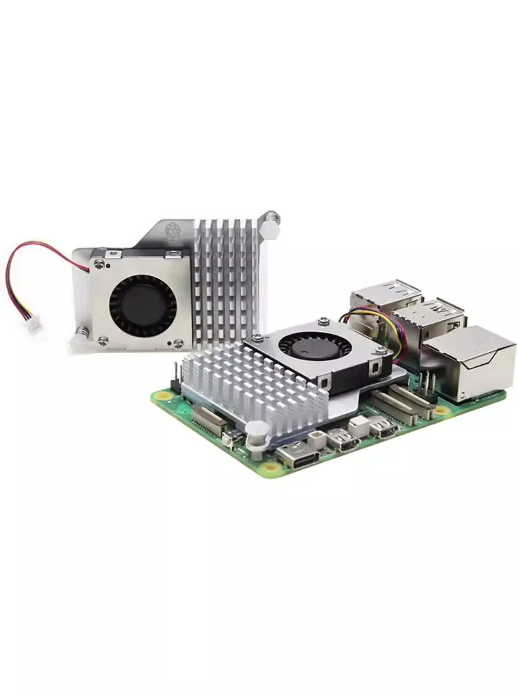 Raspberry Pi 5. Gehäuse mit Lüfter für RPI 5. Aluminiumgehäuse – Bild 5