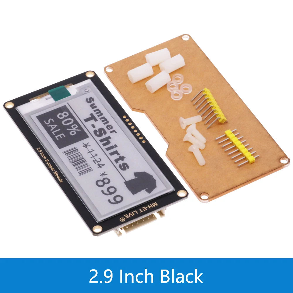 2.9 "2,9 Inch Epaper Modul E-papier E-Tinte EInk Display Bildschirm SPI Unterstützung Für Arduino UNO STM32