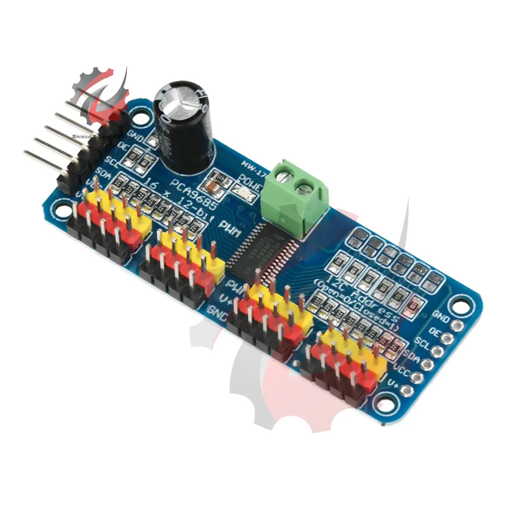 PCA9685 16 Kanal 12-Bit PWM Servo Motor Treiber IIC Modul für Arduino – Bild 3