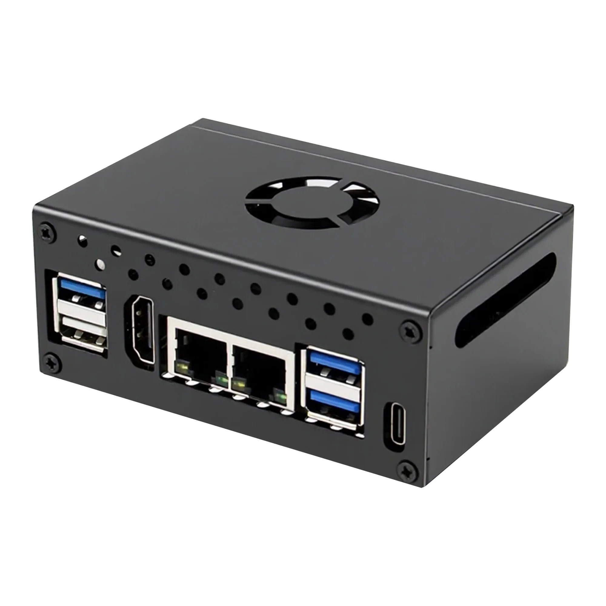 Geekbord Metallgehäuse für Orange Pi RV2 (N516) | mit Lüfter – Bild 2