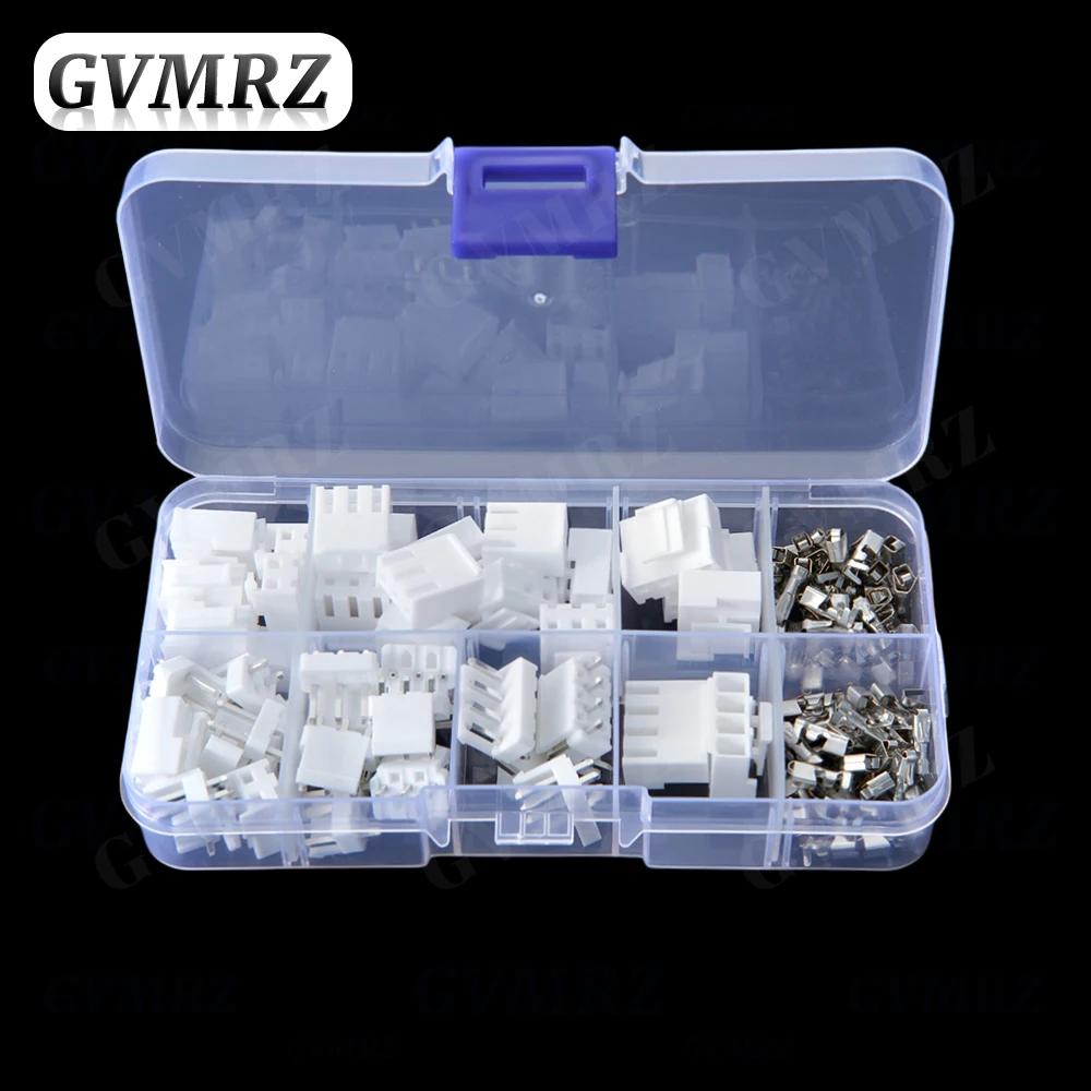 Schachtel JST VH3.96 Pin Header Stecker 2/3/4 Pin JST VH 3,96mm Stecker Buchse Kunststoff Gehäuse (120 Stück)