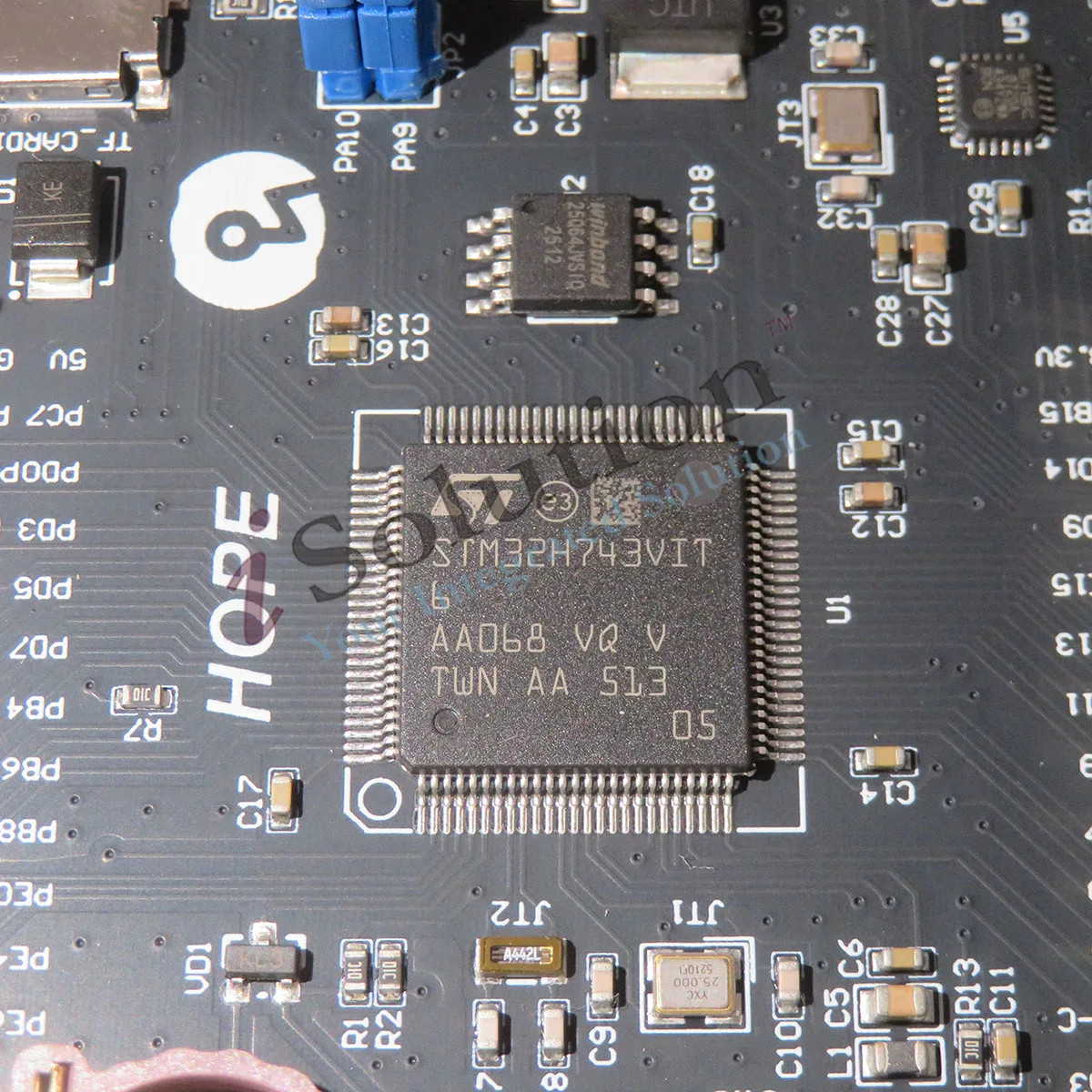 STM32H743VIT6 Entwicklungsplatine Kernplatine Kleine Systemplatine – Bild 4