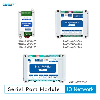 RS485 AI DI DO ModBus I/O-Netzwerkmodule mit seriellem Port CDSENET MA01-Serie unterstützt SPS/Touch-Display