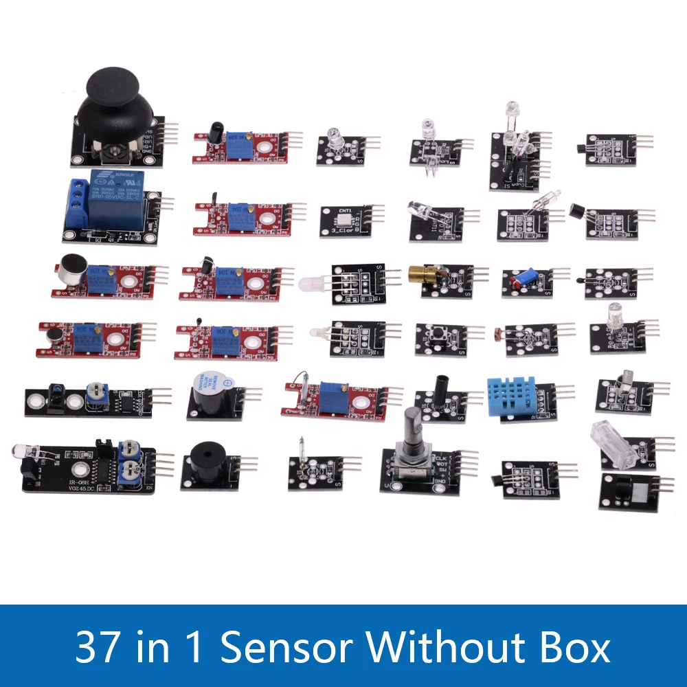 45 in 1 Sensor module für Arduino Starter Kit besser als 37 in 1 Sensor Kit 37 in 1 Sensor Kit für uno r3