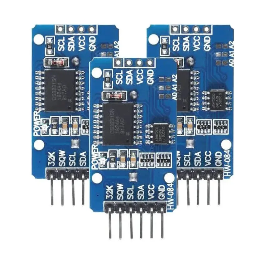 DS3231 AT24C32 IIC RTC Modul Uhr Timer Speicher Modul Beats Ersetzen DS1307 I2C RTC Board (3 Stück)