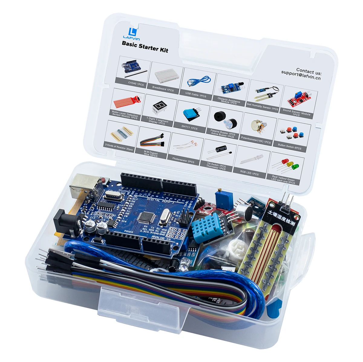 LAFVIN Basic Starter Kit für Arduino Uno Set R3 DIY Kit R3 – Bild 5