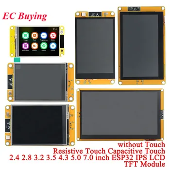 ESP32 S3 für Arduino LVGL WiFi Ble Entwicklungsboard 2,4 2,8 3,2 3,5 4,3 5 7,0 Zoll 240*320 Display-Bildschirm