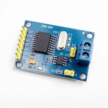 MCP2515 CAN-Bus-Treibermodul-Board TJA1050 Empfänger SPI für 51 ARM Controller Schnittstellenmodul für Arduino