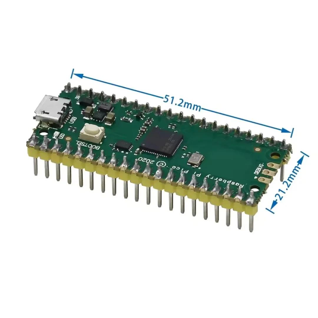 Raspberry Pi Pico W RP2040 Entwicklungsboard Dual-Core 264 KB ARM – Bild 6