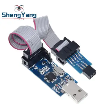 TZT 1PCS USBASP USBISP AVR Programmierer USB ISP USB ASP ATMEGA8 ATMEGA128 Unterstützung Win7 64