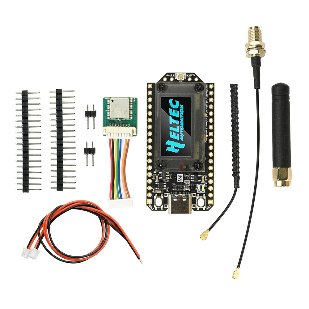 Meshtastic Heltec V4 ESP32 SX1262 LoRa 32 Dev-Board 0,96 Zoll OLED – Bild 2
