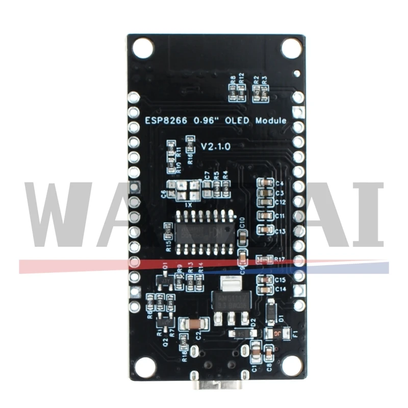 NodeMCU ESP8266 Entwicklungsboard mit 0,96 Zoll OLED-Display CH340G – Bild 5