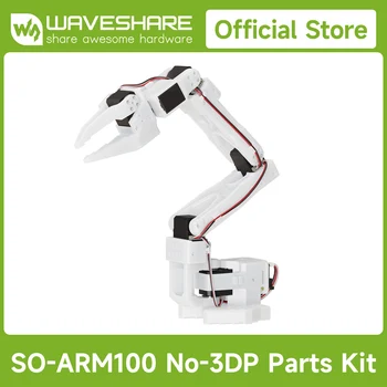 Waveshare SO-ARM100/101 Open-Source 6-Achsen-Roboterarm, native Unterstützung für umarmendes Gesicht, LeRobot