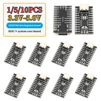 CH32V003 Entwicklungsboard Mindestsystemplatine Kernplatine RISC-V CH32V003F4P6 Mikrocontroller-Modul