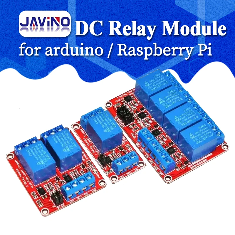 DC 5V 12V 24V 1 2 4 6 8-Kanal-Relaismodul-Platinenabschirmung mit Optokoppler/High-und Low-Level-Trigger