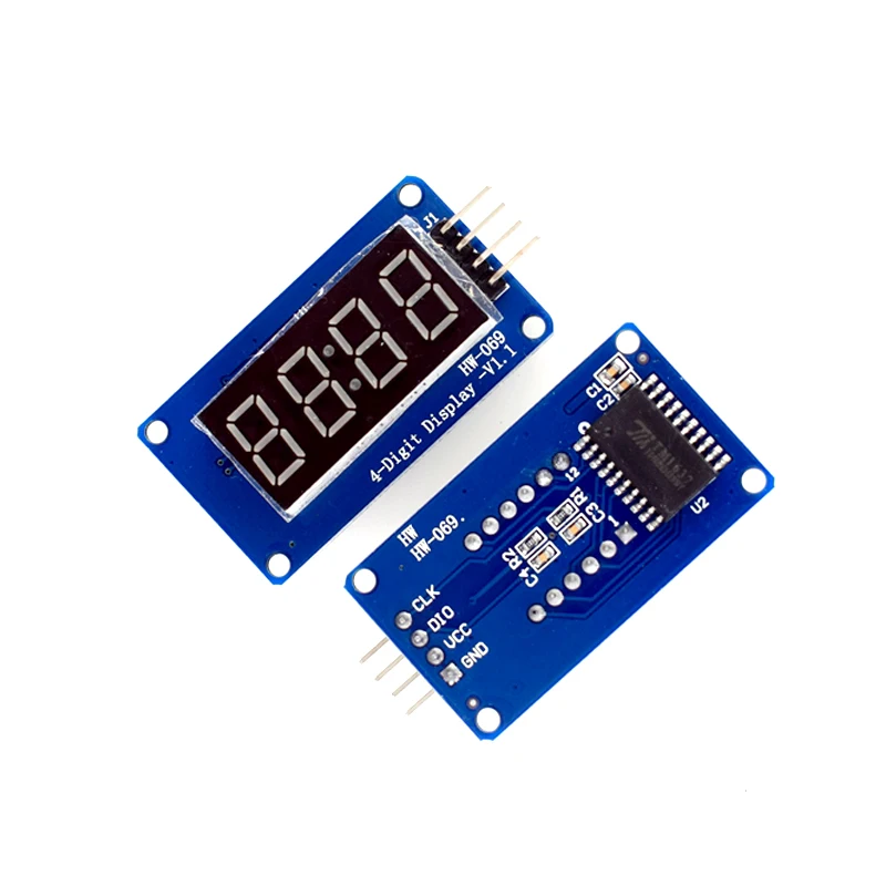 TM1637 LED-Anzeigemodul für Arduino, 7-Segment, 4-Bit, 0,36 Zoll, rote – Bild 5