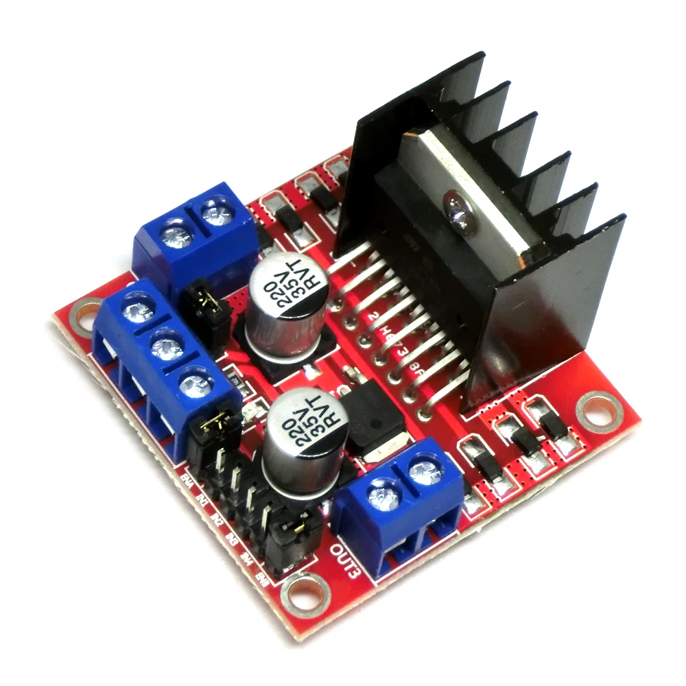 L298N Treiberplatine Modul L298N Schrittmotor Smart Car Roboter – Bild 6