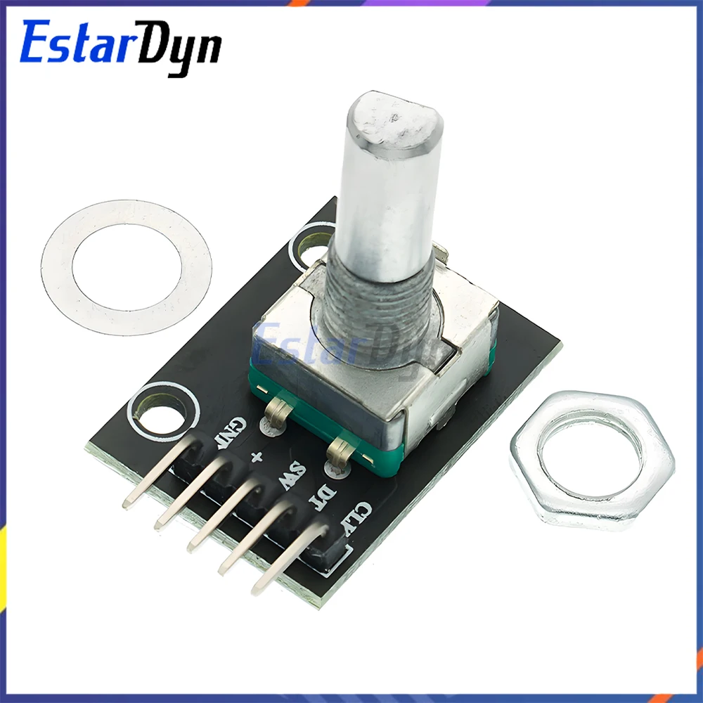 KY-040 Drehgebermodul 360-Grad-Potentiometer mit digitalem (2 Stück) – Bild 3