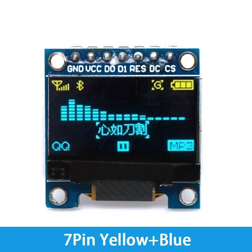 SSD1306 0,96-Zoll-OLED-Bildschirmmodul - Dual-Interface I2C/SPI 128 x – Bild 6
