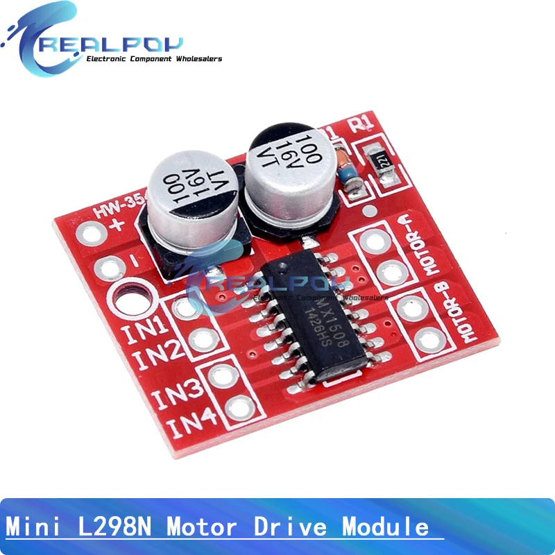 L298N Treiberplatinenmodul L298 Schrittmotor Smart Car Roboter Breadboard Peltier Hochleistung