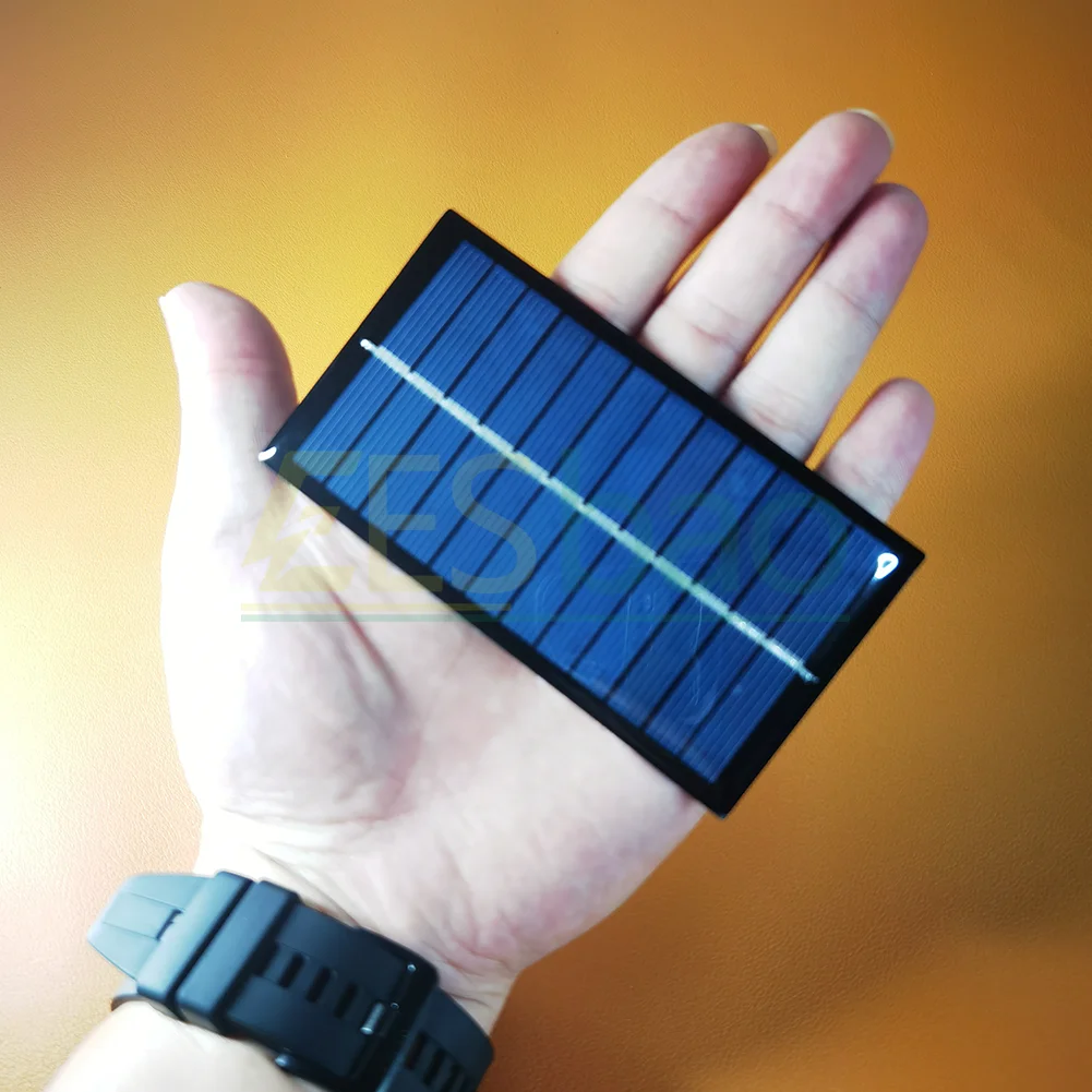 Solar Panel 6V 100MA 1W Mini Solar System DIY Für Batterie Handy Ladegeräte Tragbare Solarzelle