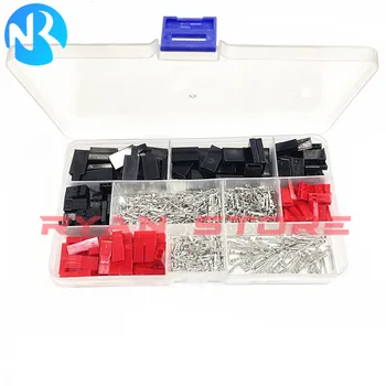 Stecker 2,54mm 3Pin Dupont Kabel Jumper Draht Pin Header Gehäuse Kit Männlich Crimp Pins (640 Stück)