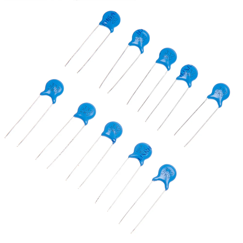 2KV hochspannung keramik kondensator Sortiment Kit 2KV (100 Stück) – Bild 2
