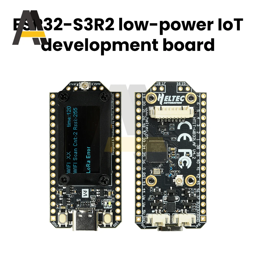 Heltec V4 0,96 Zoll OLED Solarbetriebenes LoRa 32 Dev-Board GPS ESP32 – Bild 3