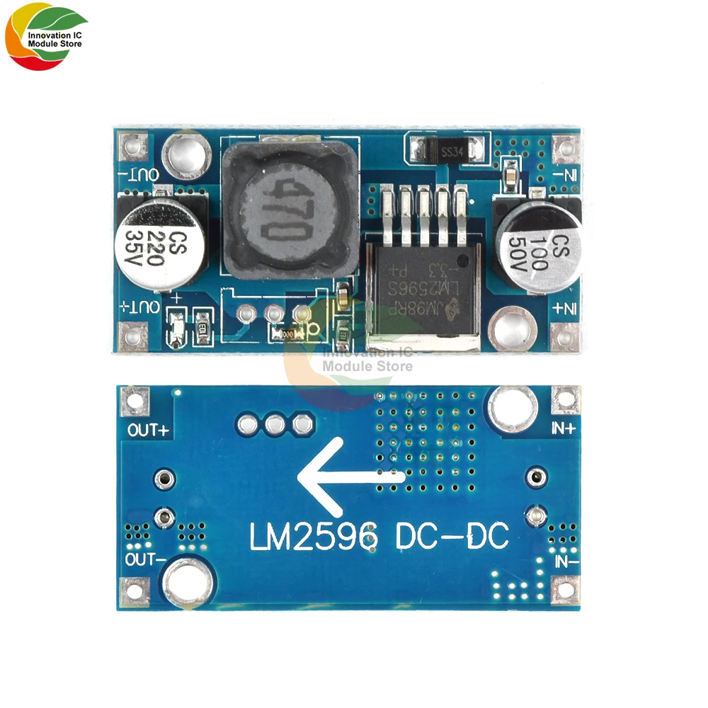 LM2596S DC-DC Step-down Power Modul Regler Board Buck Converter Hohe Effizienz Spannung Regler DIY Step-down